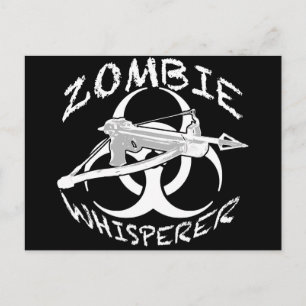 Zombie Whisperer 4w Postkarte