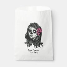 Zombie Woman Custom Text Gunst Taschen