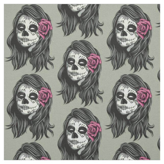 Zombie Wombie Sonderfarbstoff Stoff (Muster)