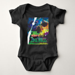 Zombie Worlds Halloween Galaxie der Horror Baby Strampler