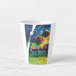 Zombie Worlds Halloween Galaxie der Horror Milchtasse