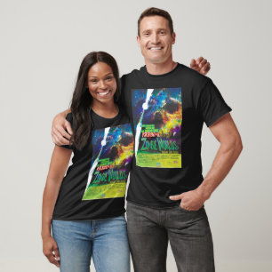 Zombie Worlds Halloween Galaxie der Horror T-Shirt