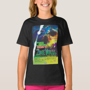 Zombie Worlds Halloween Galaxie der Horror T-Shirt