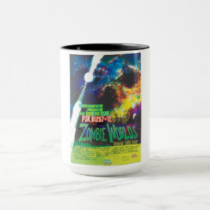 Zombie Worlds Halloween Galaxie der Horror Tasse
