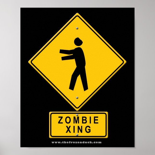 Zombie XING Poster (Vorne)