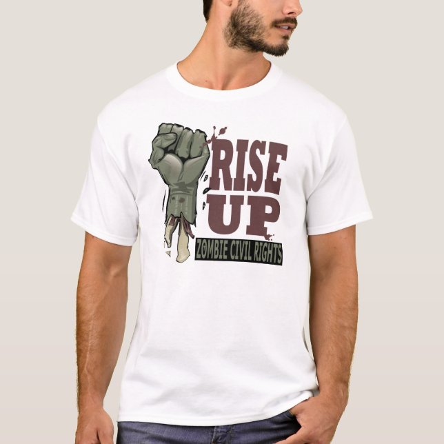 Zombie-zivile Rechte T-Shirt (Vorderseite)