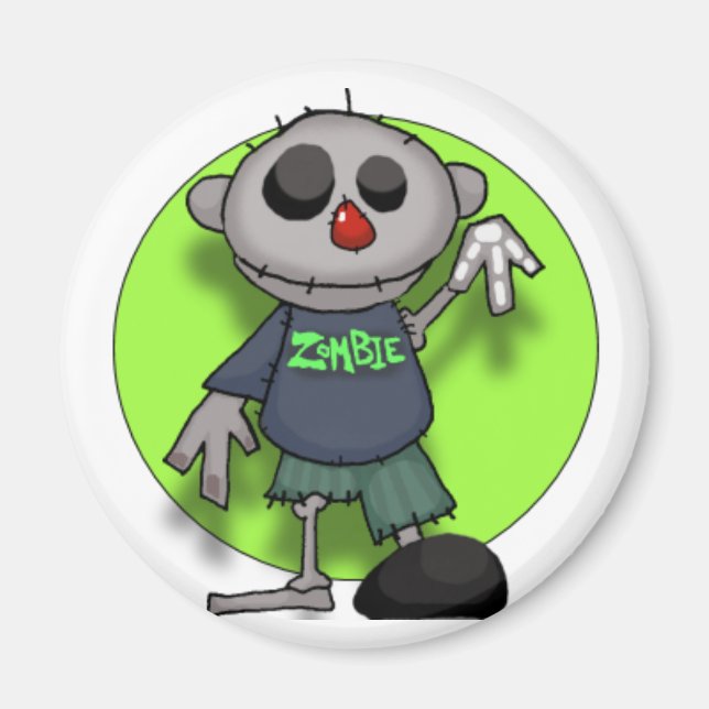 Zombie Zombie Magnet (Vorne)
