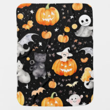 Zombie Zzzs: Halloween Baby Blanket
