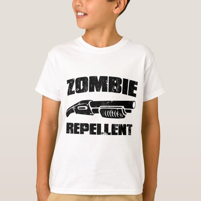 Zombieabwehrmittel - die Schrotflinte T-Shirt (Vorderseite)