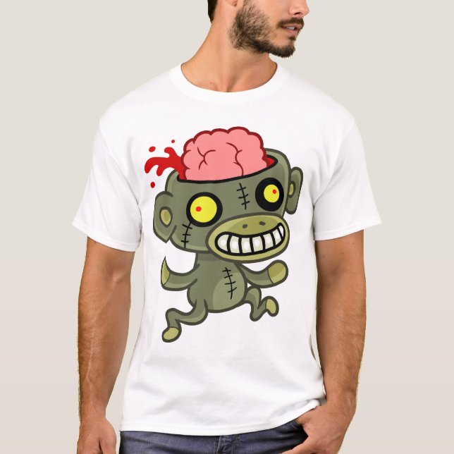 Zombieaffe T-Shirt (Vorderseite)