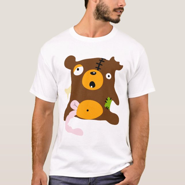 Zombiebär T-Shirt (Vorderseite)