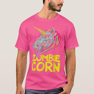 Zombiecorn Zombie Unicorn Liebe Halloween Tier T-Shirt