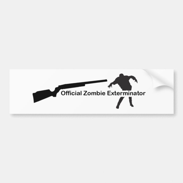 ZombieExterminator Autoaufkleber (Vorne)