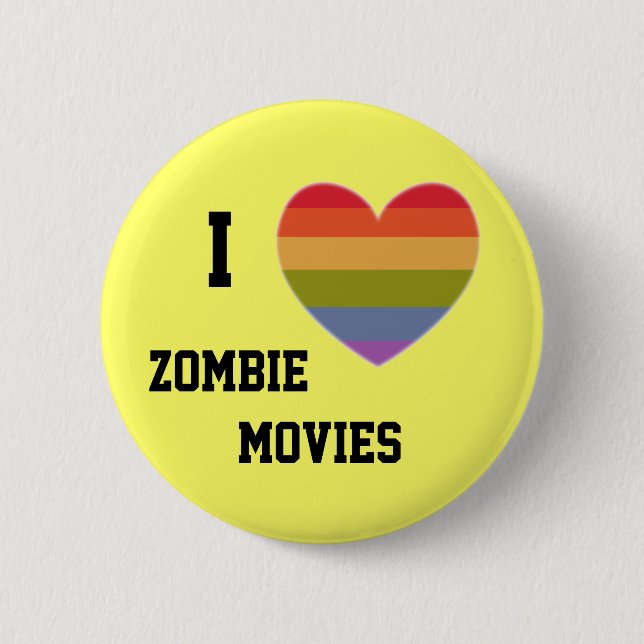 Zombiefilme der Liebe I Button (Vorderseite)