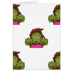 Zombiefrau-Emoji