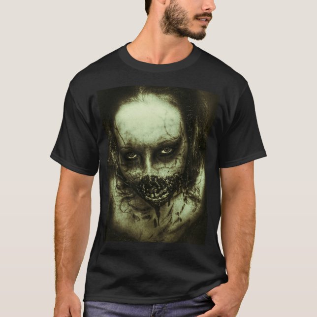 Zombiegesichtst-stück T-Shirt (Vorderseite)