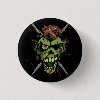 Zombiegraphik der mitchs button