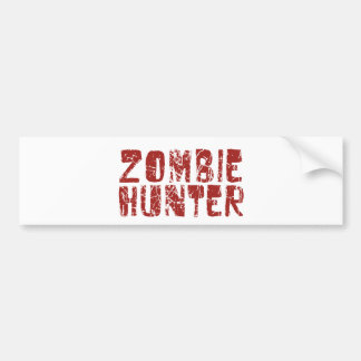 Zombiejäger Autoaufkleber