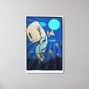 Zombies 2012 leinwanddruck