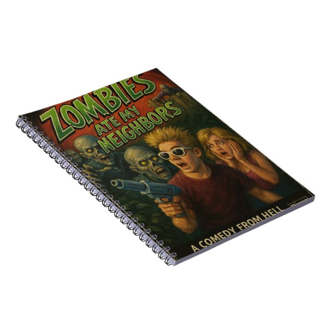 Zombies Ate My Neighbors Notebook Notizblock (Rechte Seite)