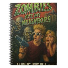 Zombies Ate My Neighbors Notebook Notizblock