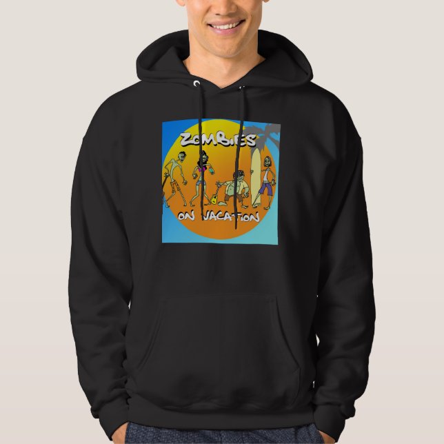 Zombies auf Ferien Hoodie (Vorderseite)