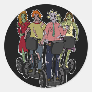 Zombies auf Segways 2, Aufkleber