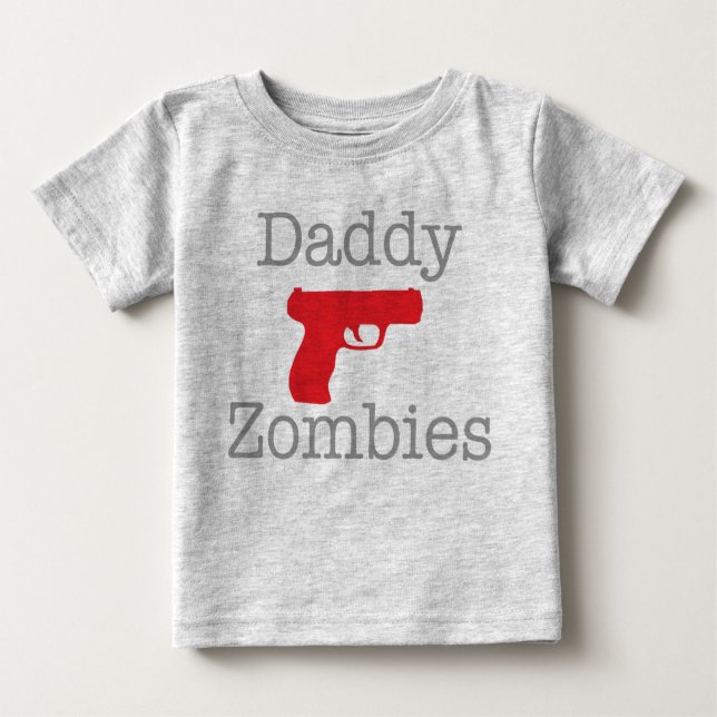 Zombies! Baby! Baby T-shirt (Vorderseite)