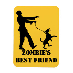 Zombie's bester Freund Magnet