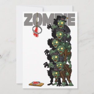 Zombies Einladung