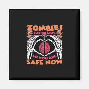 Zombies essen Brains Classic Magnet