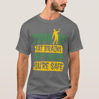 Zombies essen Brains Dont Worry Youre Safe boy T-Shirt