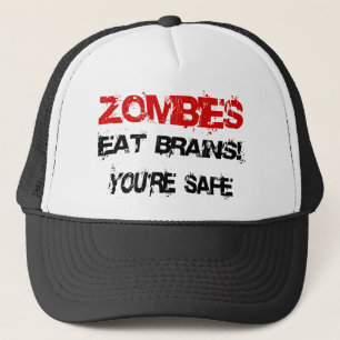 Zombies essen Gehirne! Truckerkappe