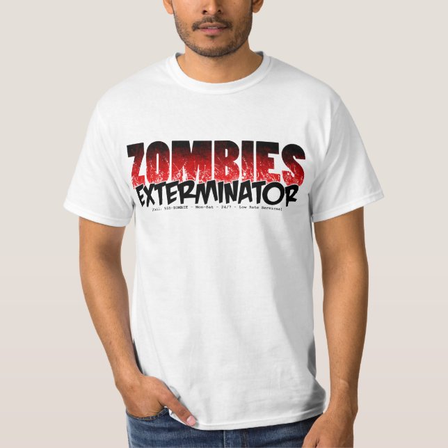 Zombies Exterminator T-Shirt (Vorderseite)