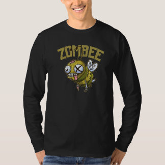 Zombies Flug der lebenden Toten Honigbiene Zombee T-Shirt