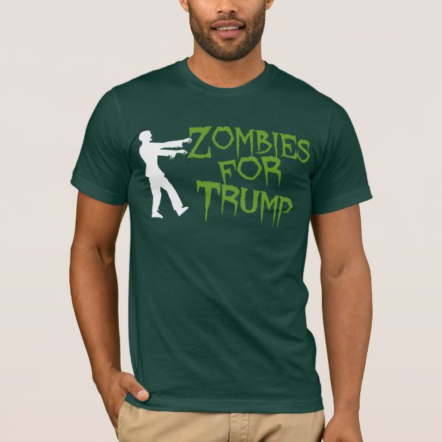 Zombies für Trumpf-Spaß T-Shirt (Vorderseite)