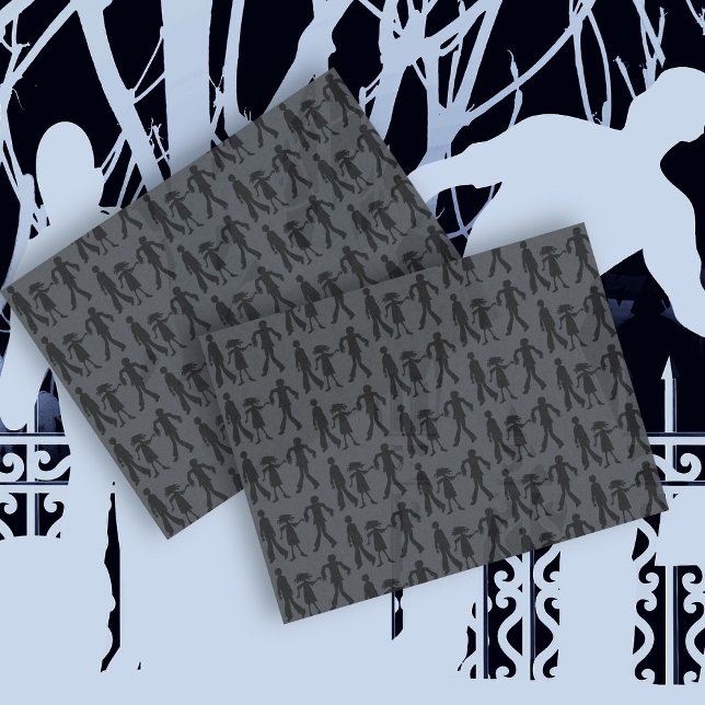Zombies Gemustert Walking Dead Tissue Seidenpapier (Von Creator hochgeladen)