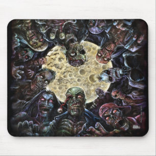 Zombies greifen an (Zombie-Horde) Mousepad