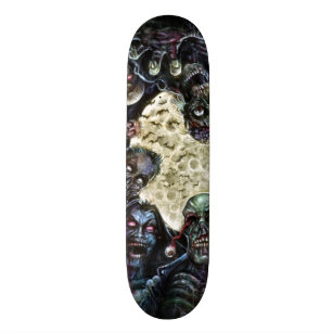 Zombies greifen an (Zombie-Horde) Skateboard