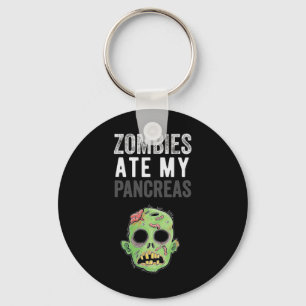 Zombies haben meine Bauchspeicheldrüse aufgefresse Schlüsselanhänger