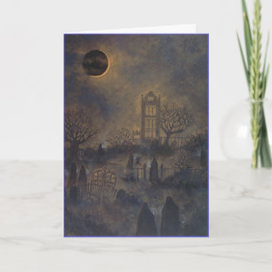 Zombies Halloween Card Karte