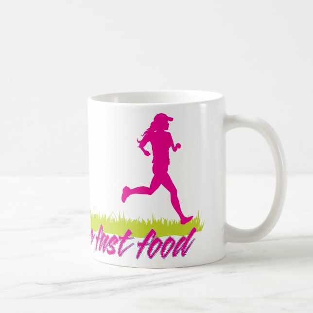 Zombies hassen Schnellimbiß (Mädchen) Kaffeetasse (Rechts)