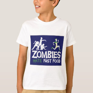 Zombies HASSEN Schnellimbiß T-Shirt
