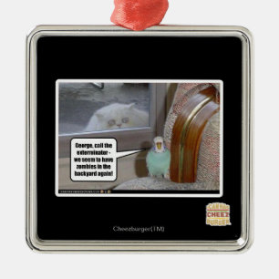 Zombies im Garten Ornament Aus Metall