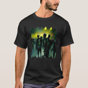 Zombies in einem Rockkonzert. Gute Zeit für das No T-Shirt