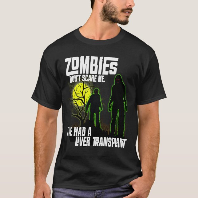 Zombies kümmern sich nicht darum, dass ich eine Le T-Shirt (Vorderseite)