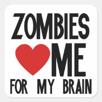 Zombies Liebe Ich für mein Gehirn