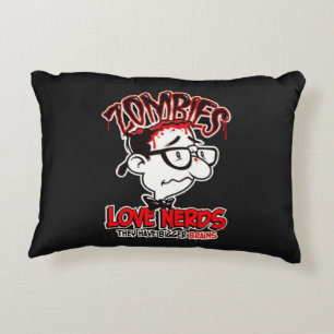 Zombies Liebe Nerds Zierkissen