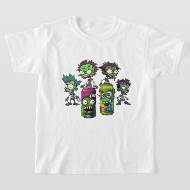 Zombies Pop öffnen eine Dose von erfrischend Cool  T-Shirt (Ablage )