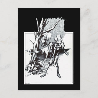Zombies Postkarte
